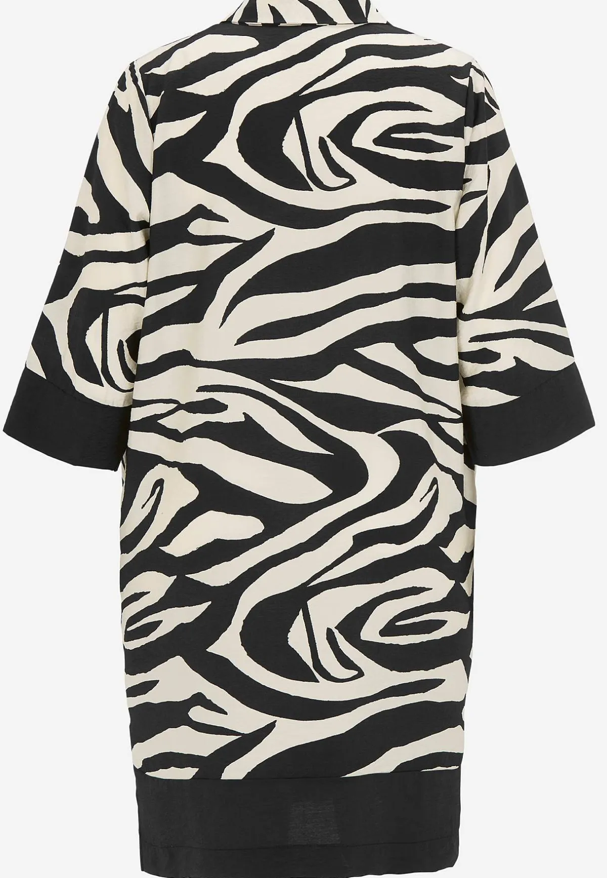 Wasabiconcept Klänning med zebramönster Svart / Mönstrad Online