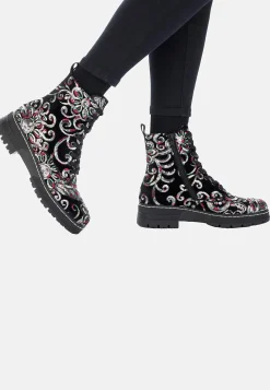 Rieker Känga med paljetter Svart / Mönstrad Online