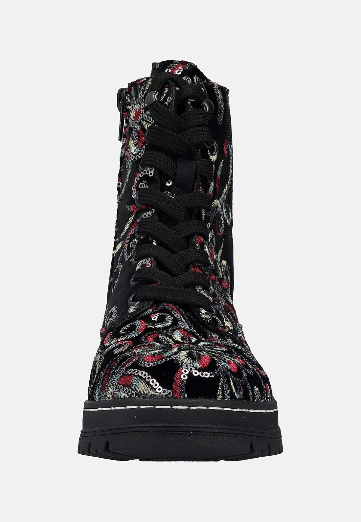 Rieker Känga med paljetter Svart / Mönstrad Online