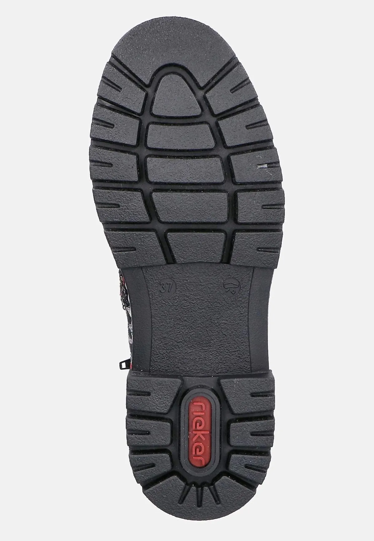 Rieker Känga med paljetter Svart / Mönstrad Online