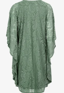 Cellbes of Sweden Kort spetsklänning Khakigrön Discount