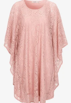 Cellbes of Sweden Kort spetsklänning Gammalrosa Best