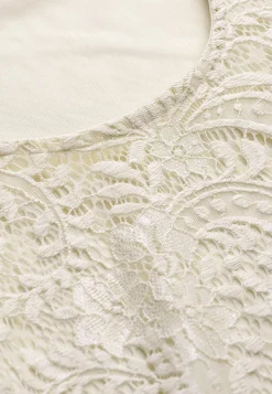 Cellbes of Sweden Kort spetsklänning Creme / Vit Clearance