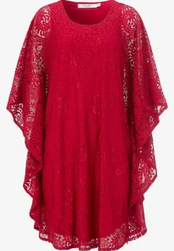 Cellbes of Sweden Kort spetsklänning Röd Clearance