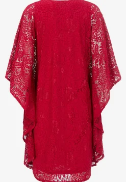 Cellbes of Sweden Kort spetsklänning Röd Clearance