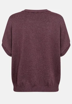 Soyaconcept Kortärmad finstickad tröja Online