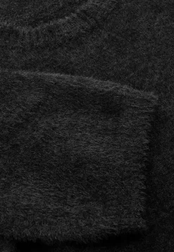 Cellbes of Sweden Kortärmad stickad tröja Svart Hot