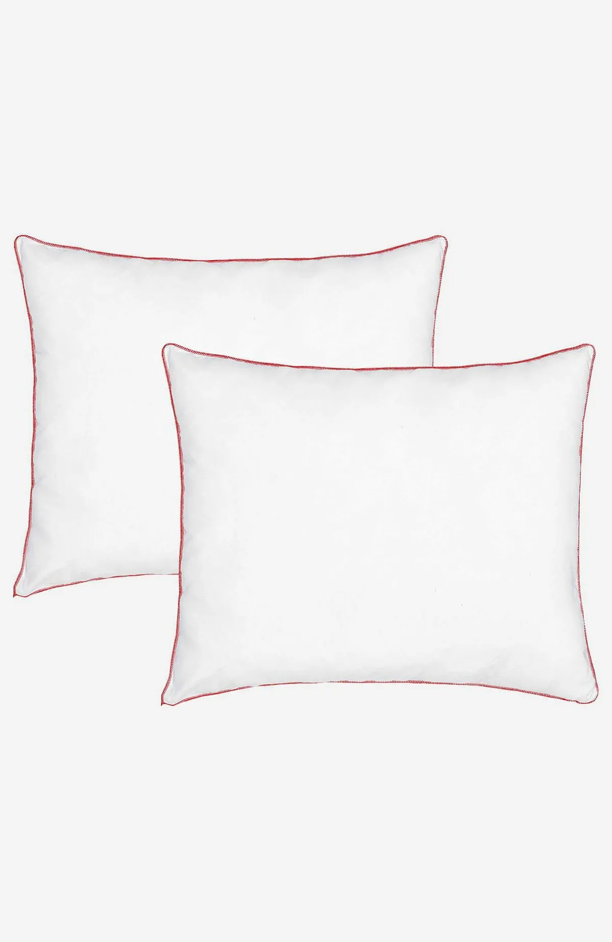 Cellbes of Sweden Kudde hög Elisabeth 2-pack Vit / Röd Clearance