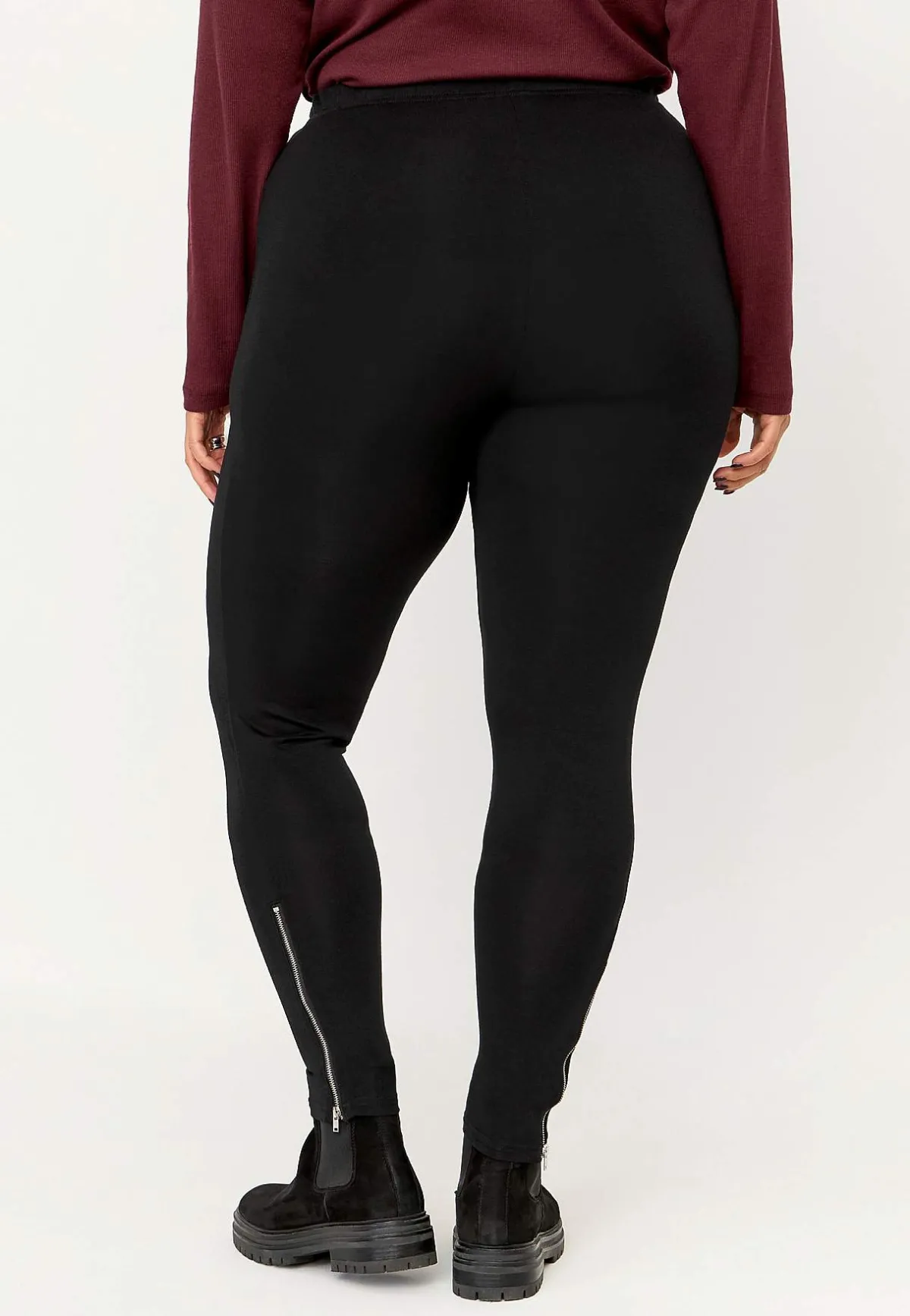 Cellbes of Sweden Leggings med dragkedjor Svart Clearance