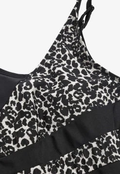 Cellbes of Sweden Leopardmönstrad baddräkt Svart / Leopard Online