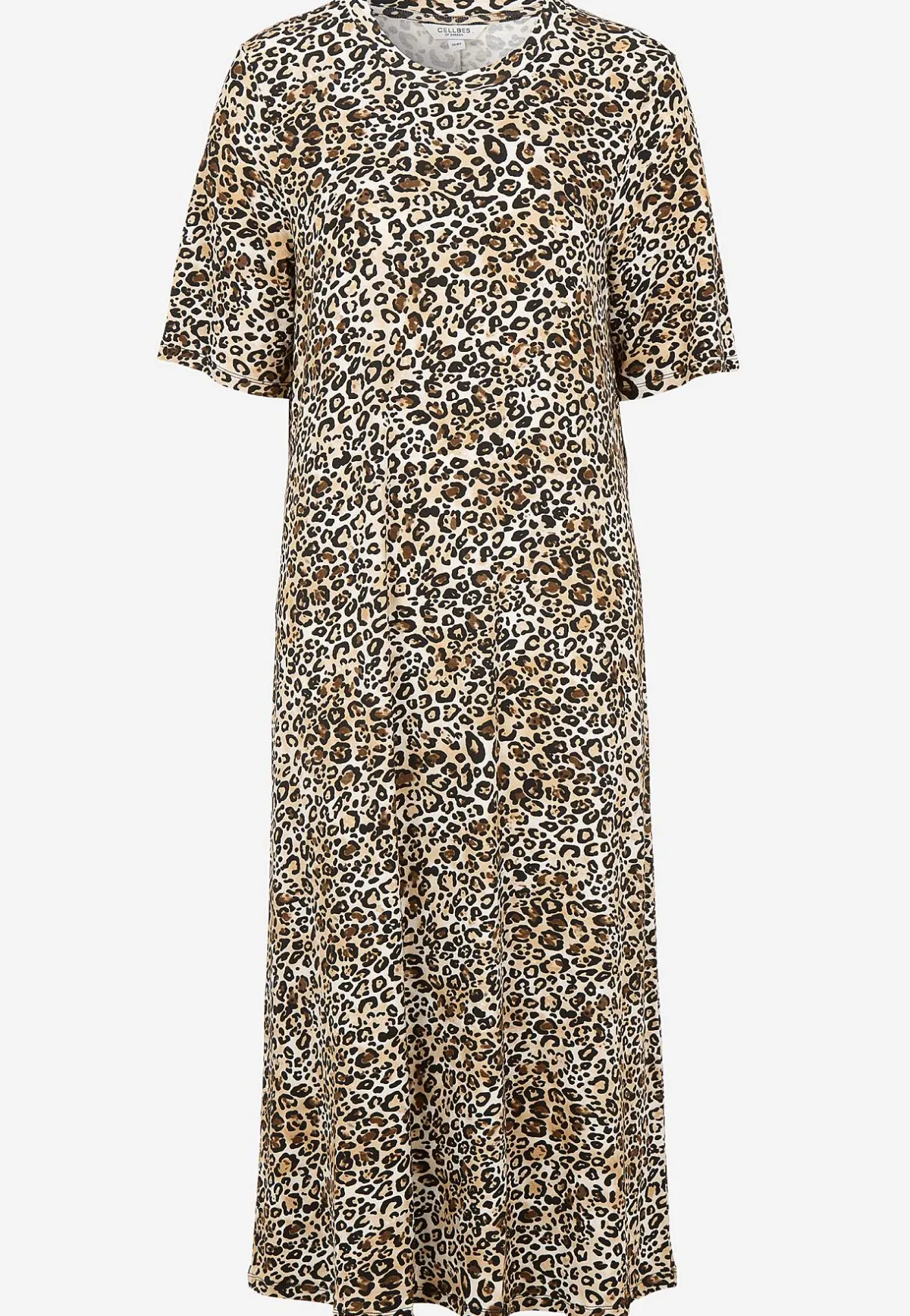 Cellbes of Sweden mönstrad trikåklänning Leopard Outlet
