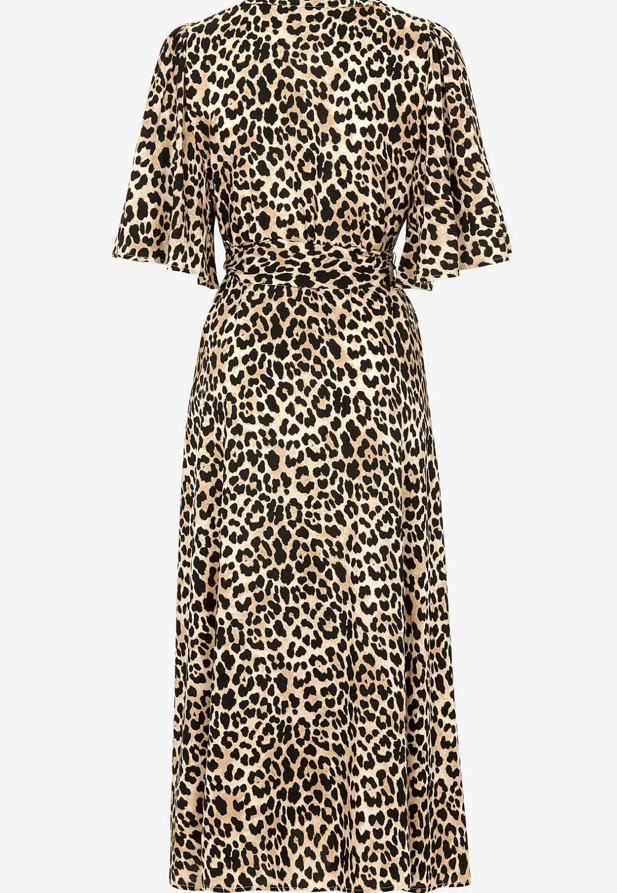 Soyaconcept Leopardmönstrad viskosklänning Brun / Leopard Best