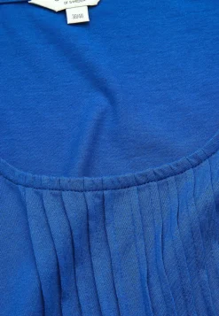 Cellbes of Sweden Linne med dekorativa stråveck Blå Outlet