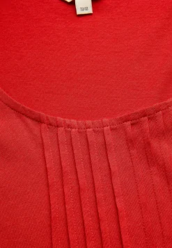 Cellbes of Sweden Linne med dekorativa stråveck Röd New