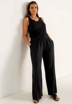 Cellbes of Sweden Linnebyxa Premium med vida ben Svart