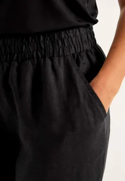 Cellbes of Sweden Linnebyxa Premium med vida ben Svart