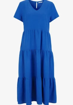 Cellbes of Sweden Linneklänning med volanger Hot