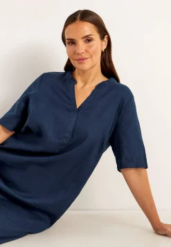 Cellbes of Sweden Linneklänning Premium Marin Discount