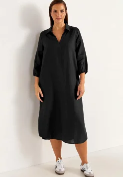 Cellbes of Sweden Linneklänning Premium Svart Outlet