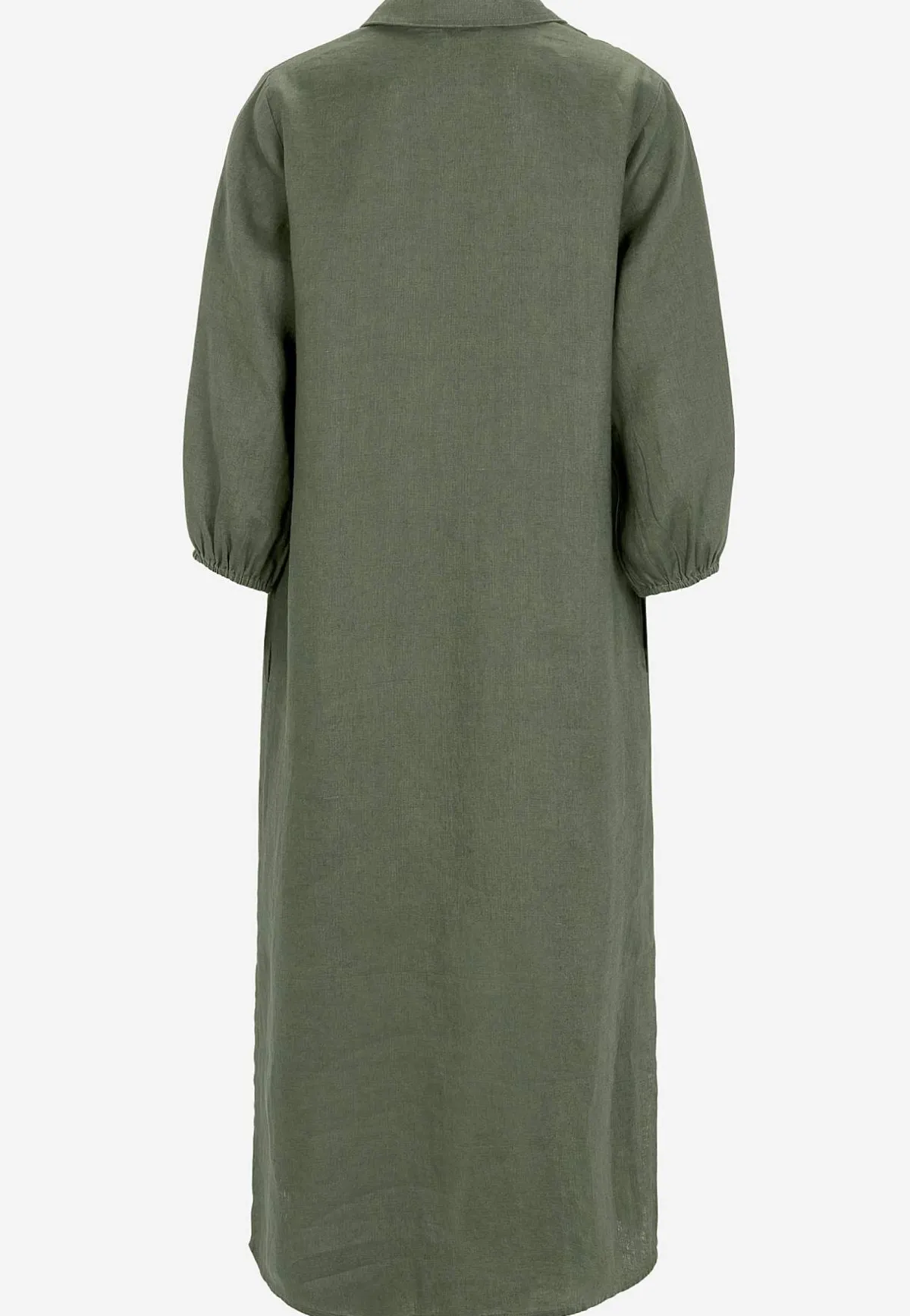 Cellbes of Sweden Linneklänning Premium Khakigrön Discount