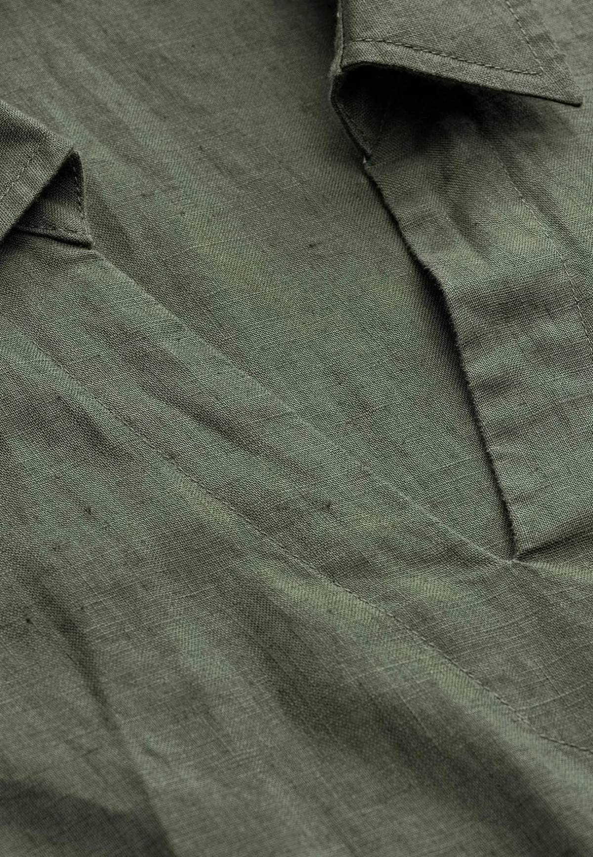 Cellbes of Sweden Linneklänning Premium Khakigrön Discount