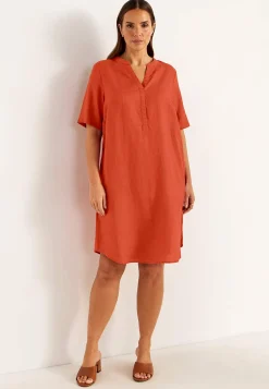 Cellbes of Sweden Linneklänning Premium Rost Outlet