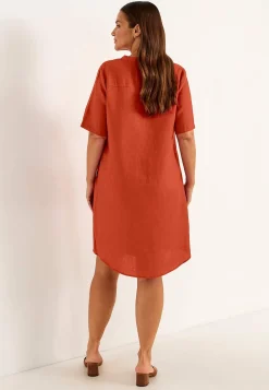 Cellbes of Sweden Linneklänning Premium Rost Outlet