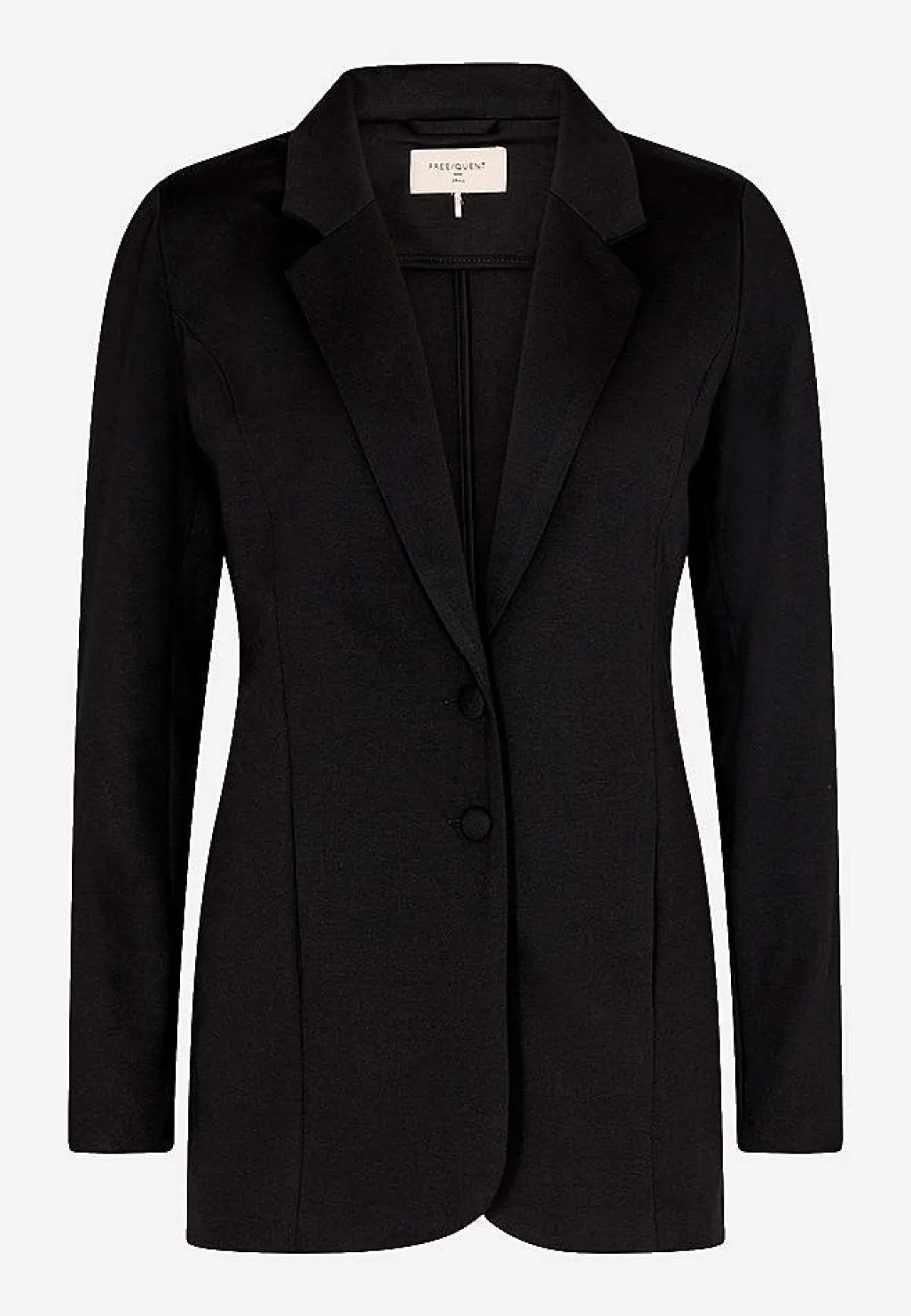 Freequent Lång, bekväm trikåkavaj Nanni New