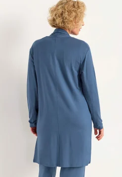 Cellbes of Sweden Lång cardigan i trikå Sofia Mörkblå