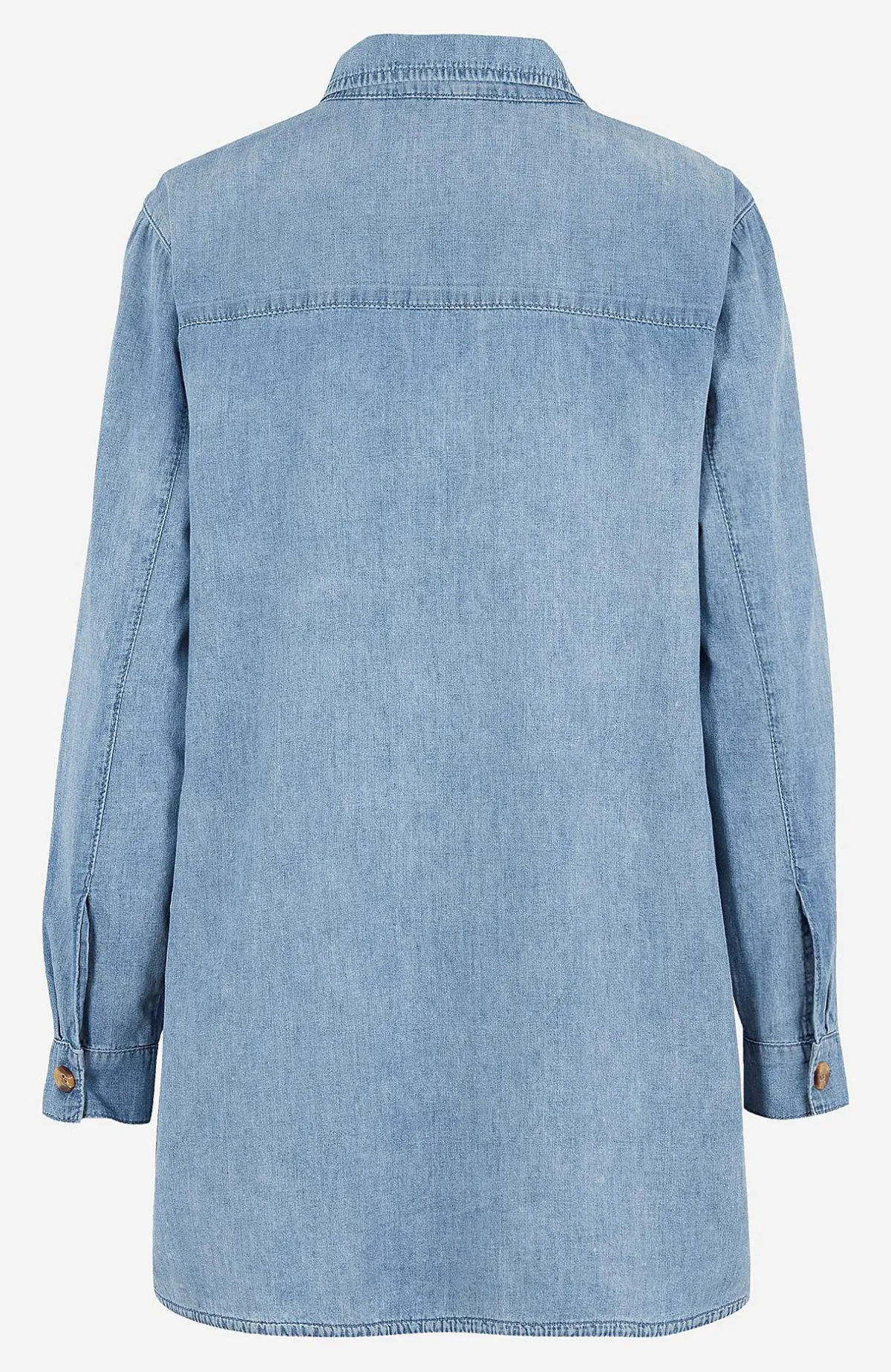 Cellbes of Sweden Lång jeansskjorta Ljusblå / Denim