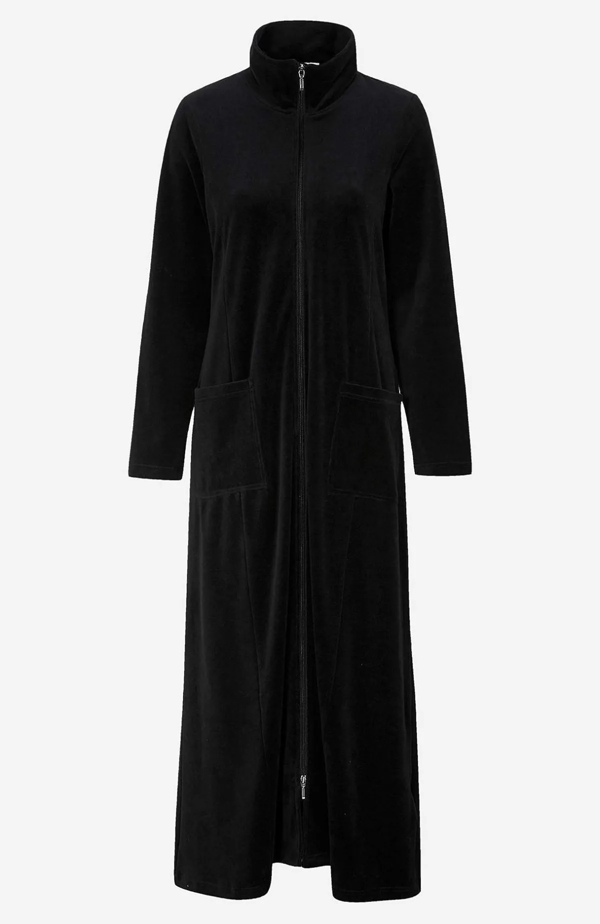 Cellbes of Sweden Lång morgonrock i velour Wilma Hot