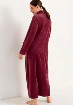 Cellbes of Sweden Lång morgonrock i velour Wilma