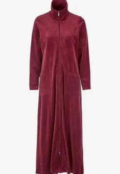 Cellbes of Sweden Lång morgonrock i velour Wilma