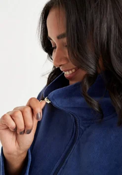 Cellbes of Sweden Lång morgonrock i velour Wilma Online