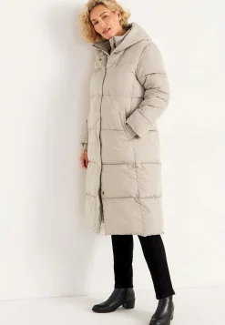 Cellbes of Sweden Lång vinterkappa Beige