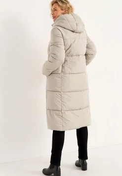 Cellbes of Sweden Lång vinterkappa Beige
