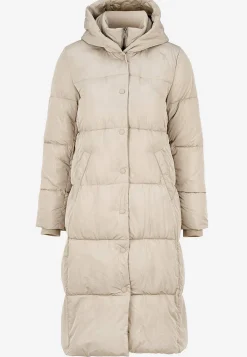 Cellbes of Sweden Lång vinterkappa Beige