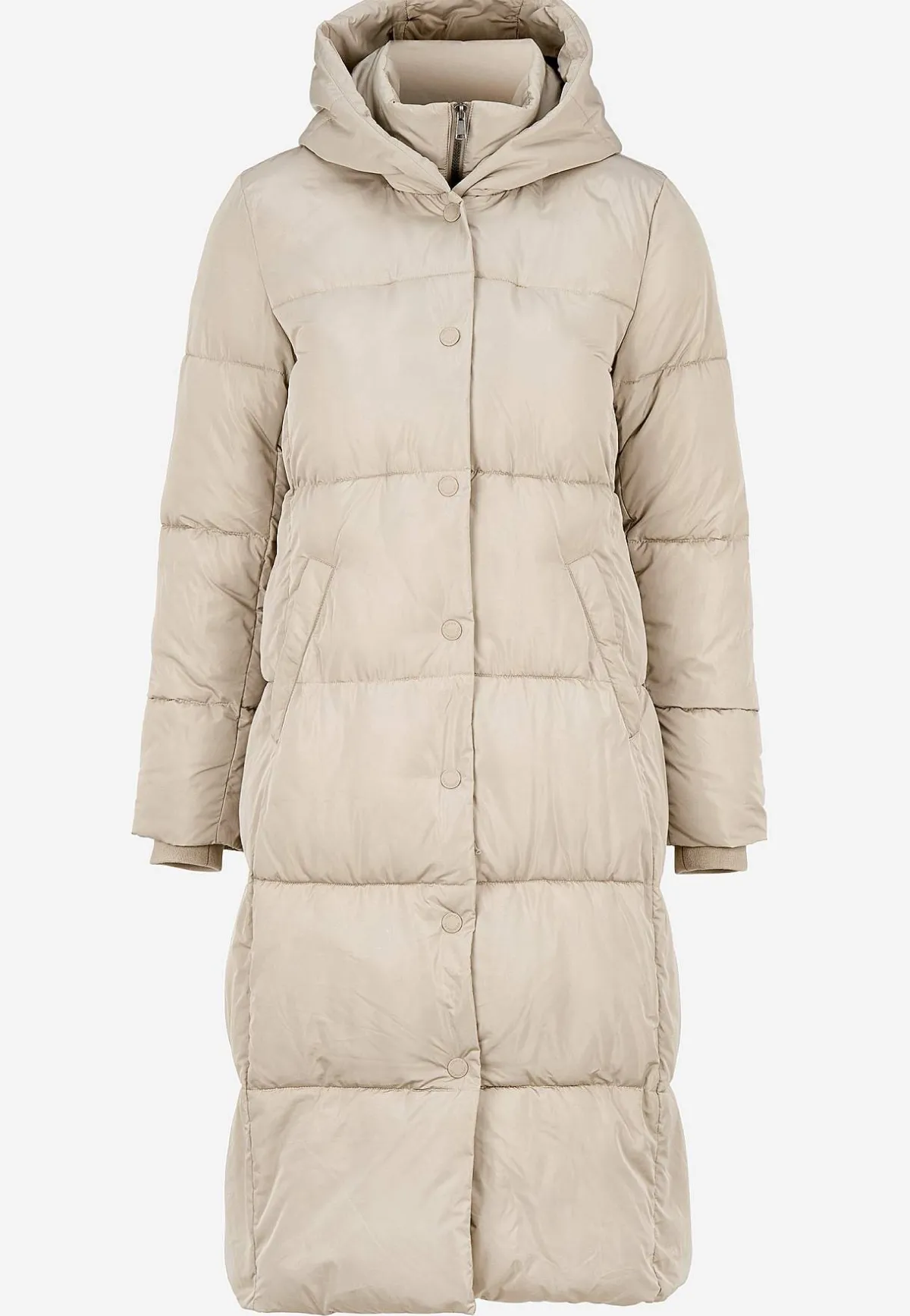 Cellbes of Sweden Lång vinterkappa Beige