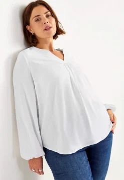 Cellbes of Sweden Långärmad blus Vit Clearance