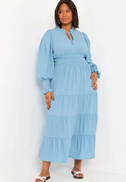 Johanna Toftby x Cellbes Långärmad maxiklänning Hot