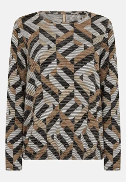 Soyaconcept Långärmad trikåtopp Best