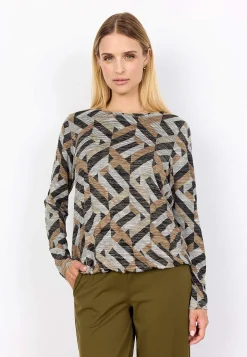 Soyaconcept Långärmad trikåtopp Best