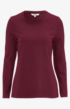 Cellbes of Sweden Långärmad trikåtopp i ekologisk bomull Clearance