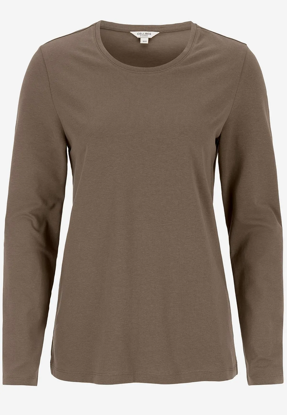 Cellbes of Sweden Långärmad trikåtopp i ekologisk bomull Hot