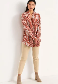 Cellbes of Sweden Långärmad, vävd tunika New