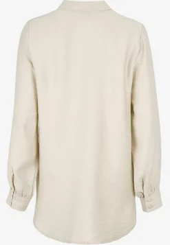 Cellbes of Sweden Långärmad, vävd tunika Beige Outlet