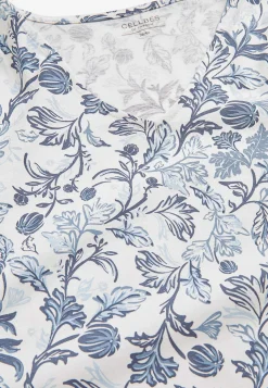 Cellbes of Sweden Långt, mönstrat nattlinne New