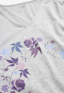 Cellbes of Sweden Långt, mönstrat nattlinne Discount