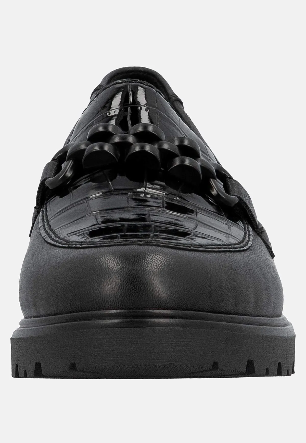 Rieker Loafer med metallspänne Svart Online