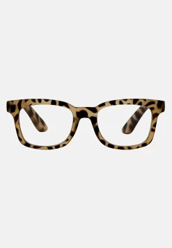 Thorberg Läsglasögon med fodral Transparent mörkgrå